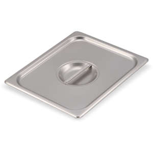 Carlisle, DuraPan™, Steam Table Hotel Pan Handled Cover 1/2 Size, Chrome