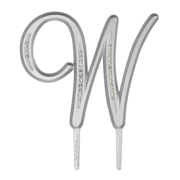 4.5" W Diamond Letter Monogram