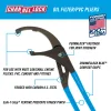 215 15.5-inch Oil Filter/PVC Pliers