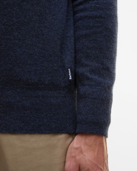 Maglione con zip corta Waterbury