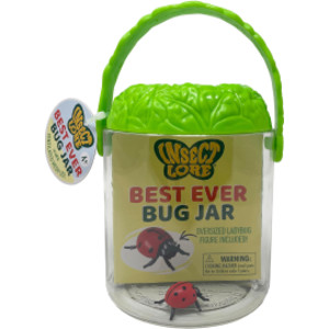 Best Ever Bug Jar with Squishy Ladybug Toy