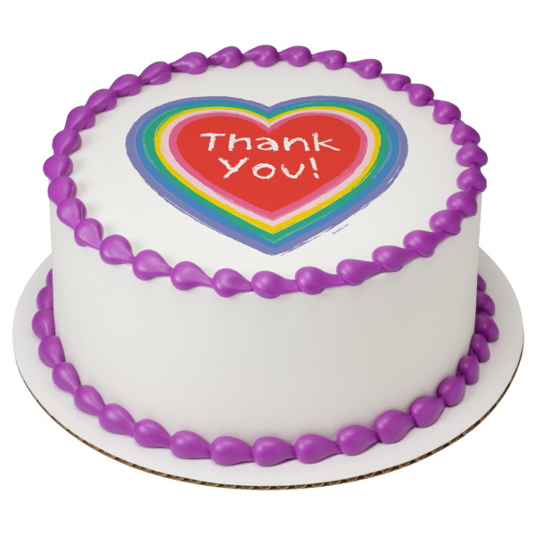 Thank You PhotoCake® Edible Image®