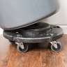 Rubbermaid Commercial, BRUTE, Quiet, Black, Receptacle Dolly