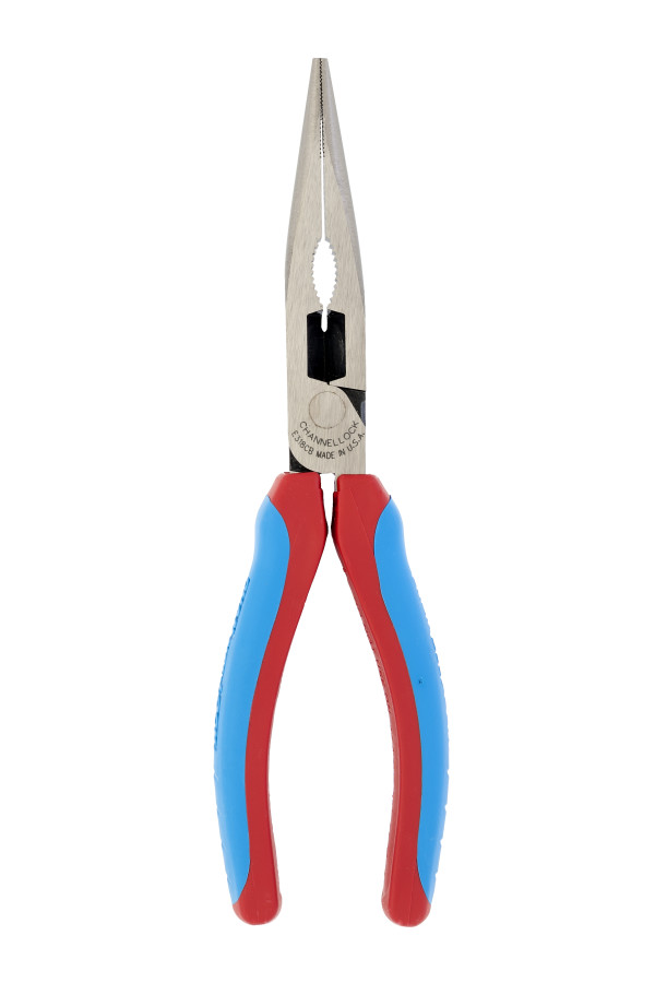 E318CB 8-inch CODE BLUE® XLT™ Combination Long Nose Pliers with Cutter