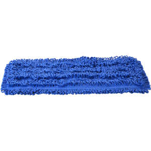Hillyard, Trident®, Premium Looped Microfiber Mesh Pocket Mop, 18"W, Blue