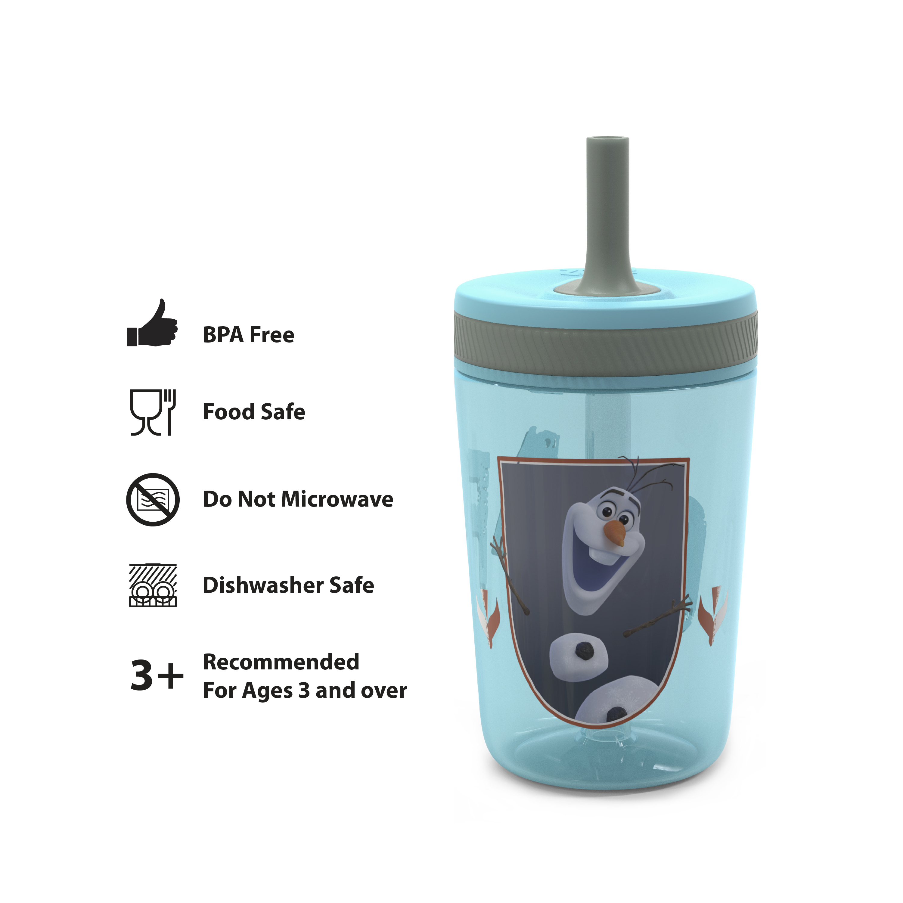 Disney Frozen 2 Movie 15 ounce Plastic Tumbler, Anna, Elsa and Friends, 2-piece set slideshow image 5 Disney Frozen 2 Movie 15 ounce Plastic Tumbler, Anna, Elsa and Friends, 2-piece set slideshow image 5