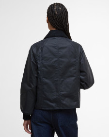 Cropped Beadnell Waxed Jacket 