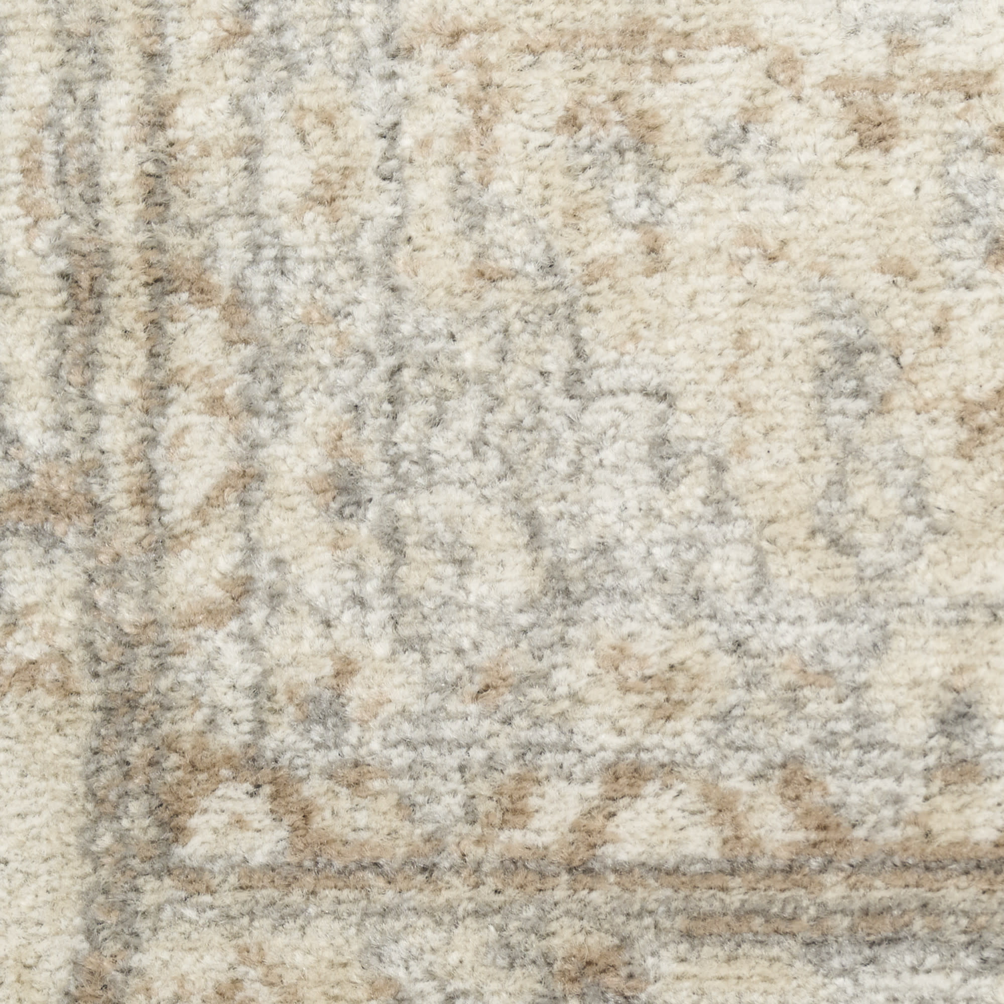 Nourison Quarry 7'10" x 9'10" Beige Vintage Indoor Rug