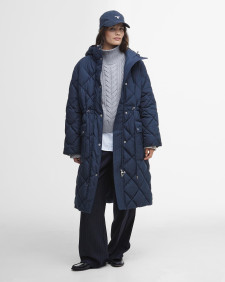 Romilly Quilted Jacket Navy/Sky Dress Tartan