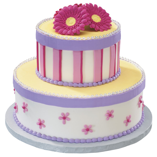 Hot Pink Gerbera Daisy Gum Paste Flowers