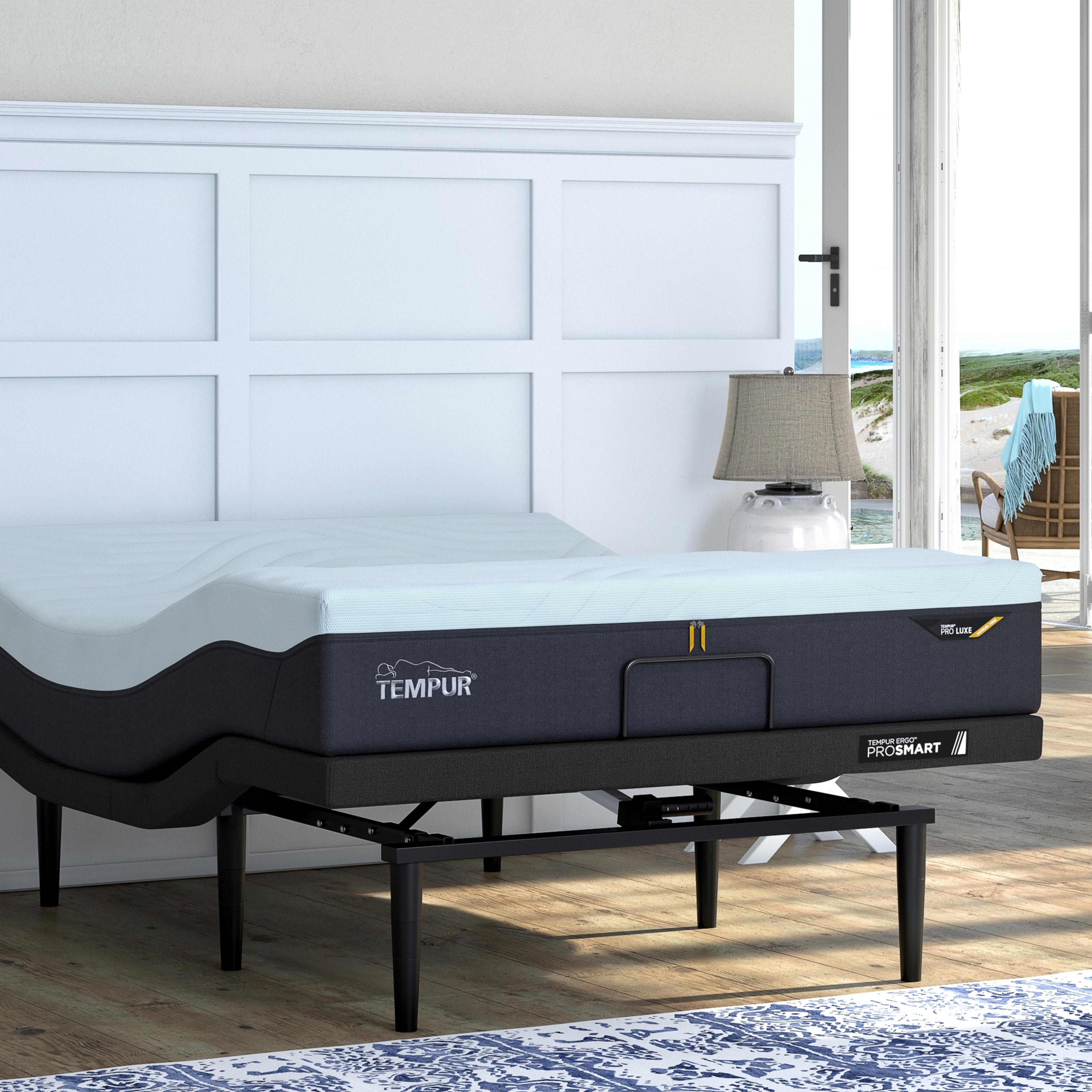 Lifestyle image of the  Tempur Ergo Pro Smart Adjustable Base, Black from Forty Winks