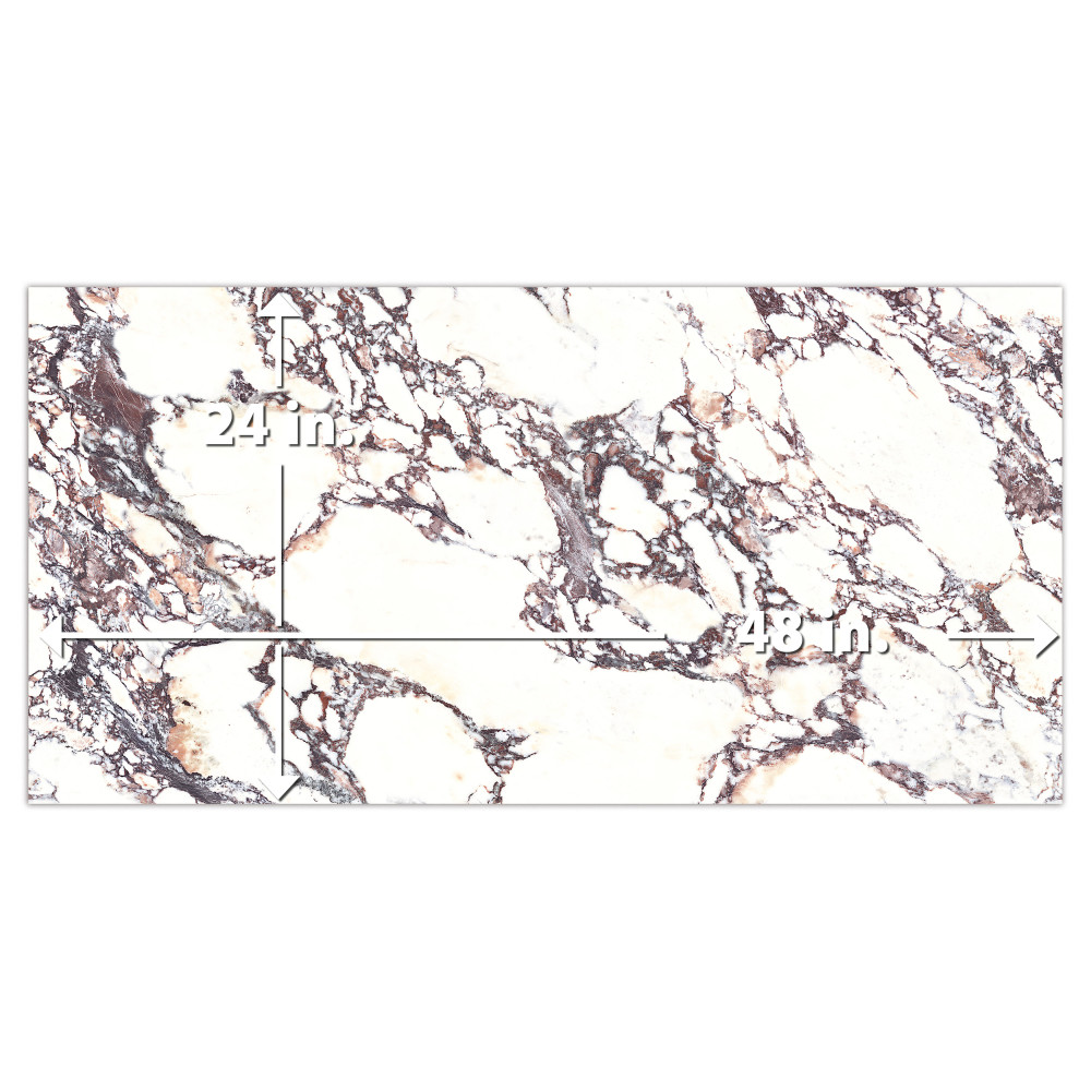 Touche Rubis 23-1/2 in. x 47-1/8 in. Porcelain Floor and Wall Tile