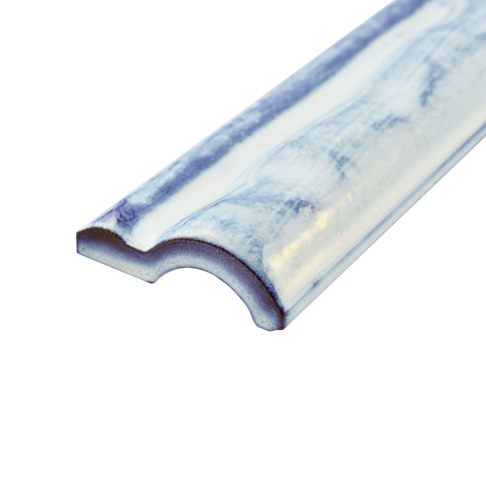 Antic Special Moldura Via Lactea 2 in. x 6 in. Ceramic Wall Trim