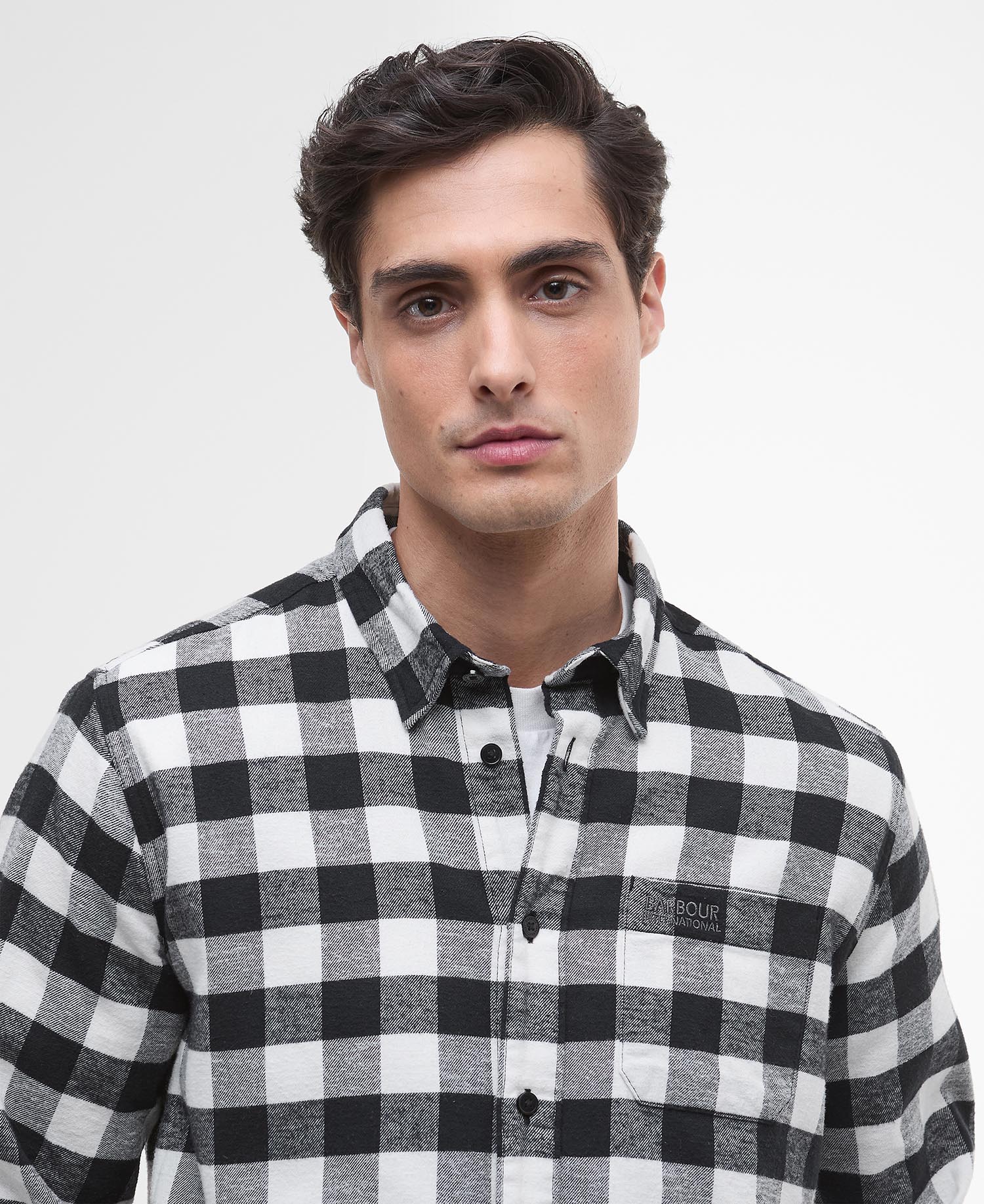Blackstreak Gingham Long-Sleeved Shirt image number 3