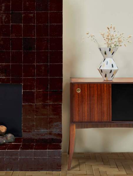 zellige | argan brown | square 