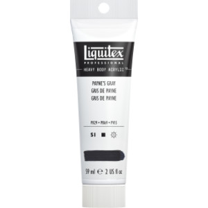 Professional Heavy Body Acrylic Paint, 59 mL Tube, Payne's Gray