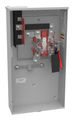 Meter Socket Ringless 320A 600V 1-Phase 4-Jaw OH/UG Lever-Bypass Surface-Mount NEMA 3R Large Closing Plate
