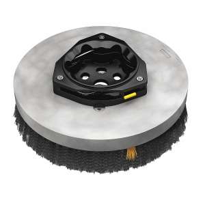 Tennant, 16", Polypropylene Scrub Brush, Black