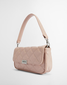 Soho Mini Quilted Crossbody Bag Pale Mauve