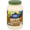 Kraft Mayo with Avocado Oil Reduced Fat Mayonnaise, 30 fl oz Jar
