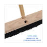 Boardwalk, 18in, Floor Brush Head, Tampico Bristles, Black