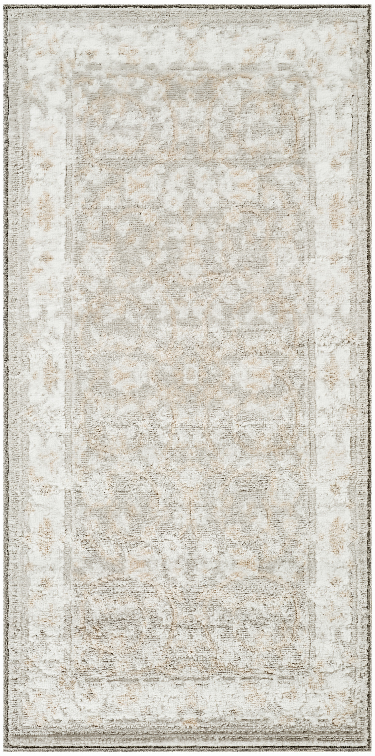 Nourison Dekor 2' x 4' Ivory Vintage Indoor Rug