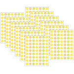 Teacher Created Resources&reg; Lemon Zest Mini Stickers, 378 Per Pack, 12 Packs TCR8485-12