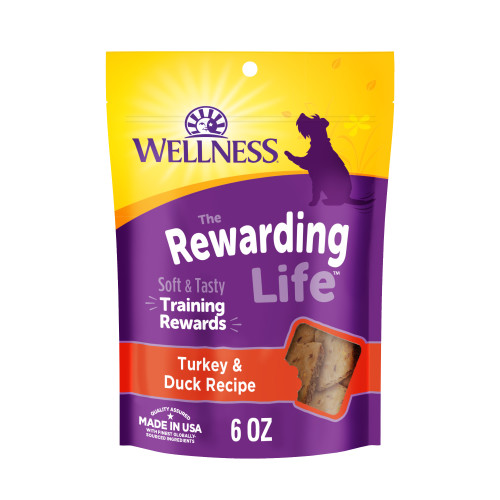 Wellness Rewarding Life Turkey & Duck Front packaging