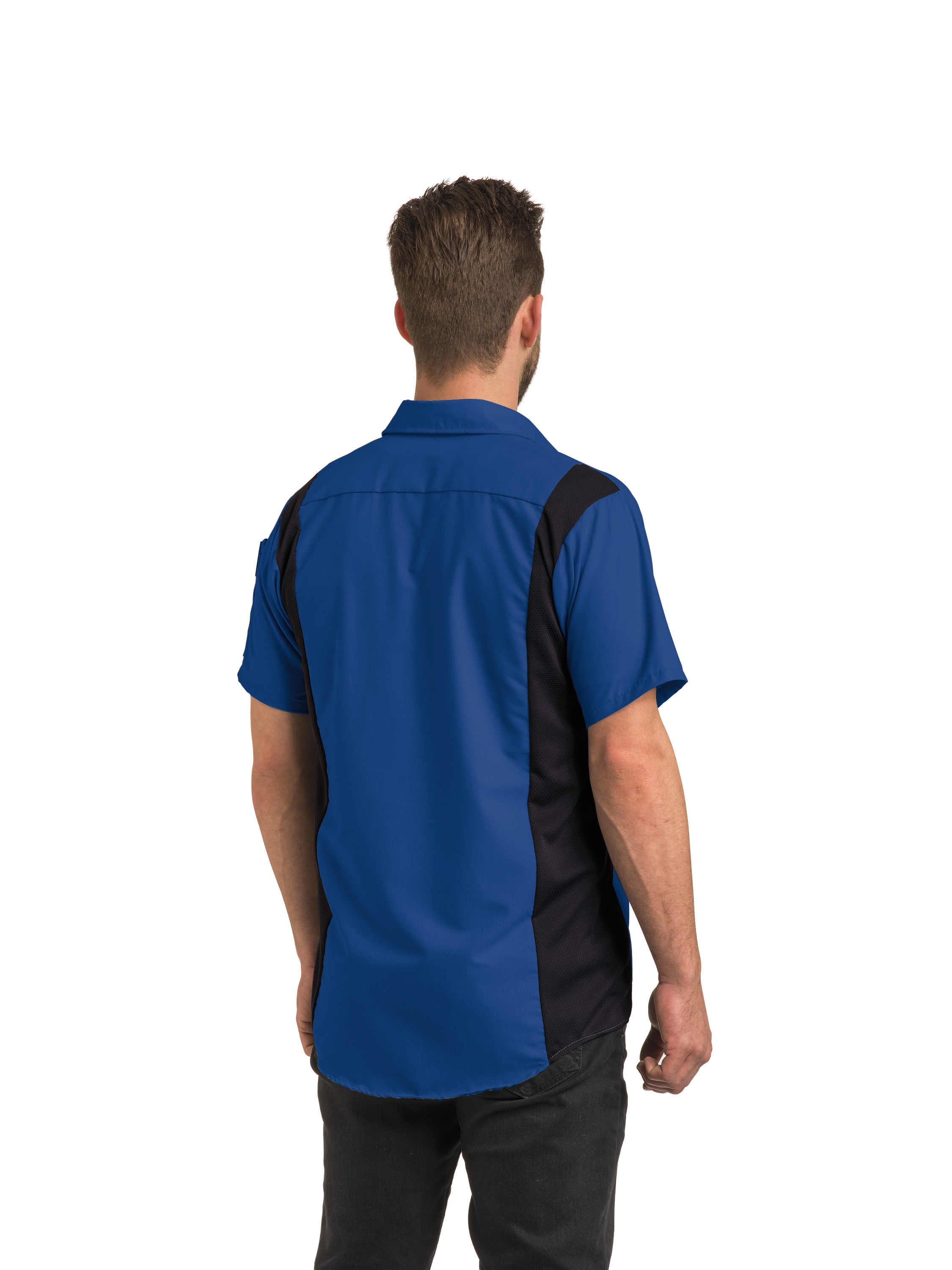 Red Kap Men's Short Sleeve Performance Plus Shop Shirt With Oilblok Technology - Picture 39 of 41