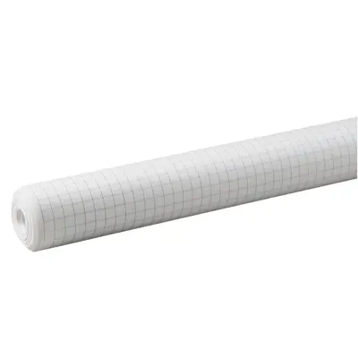 Pacon  Grid Paper Roll, White, 1/2 in quadrille ruled 34