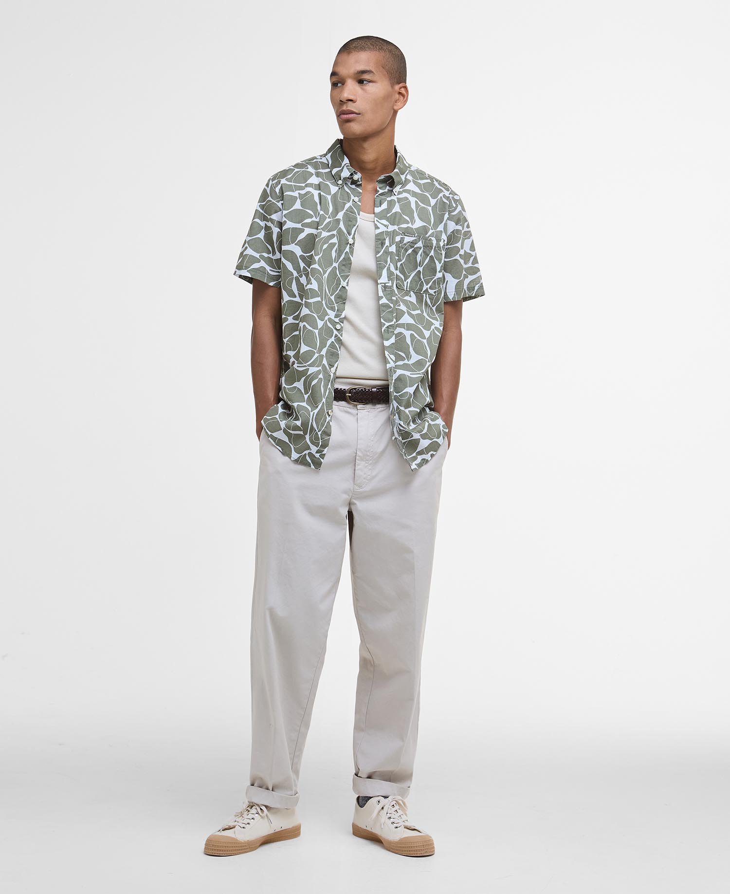 Spillroad Printed Short-Sleeved Shirt image number 1
