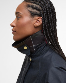 Cropped Beadnell Waxed Jacket 