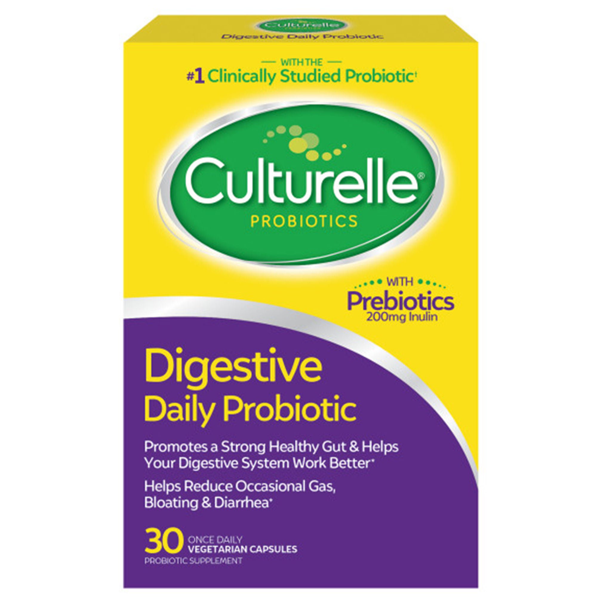 Culturelle® Digestive Daily Probiotic Capsules, 30 Capsules