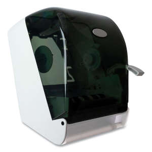 GEN1605, Gen, Lever Action, Mechanical Roll Towel Dispenser, White