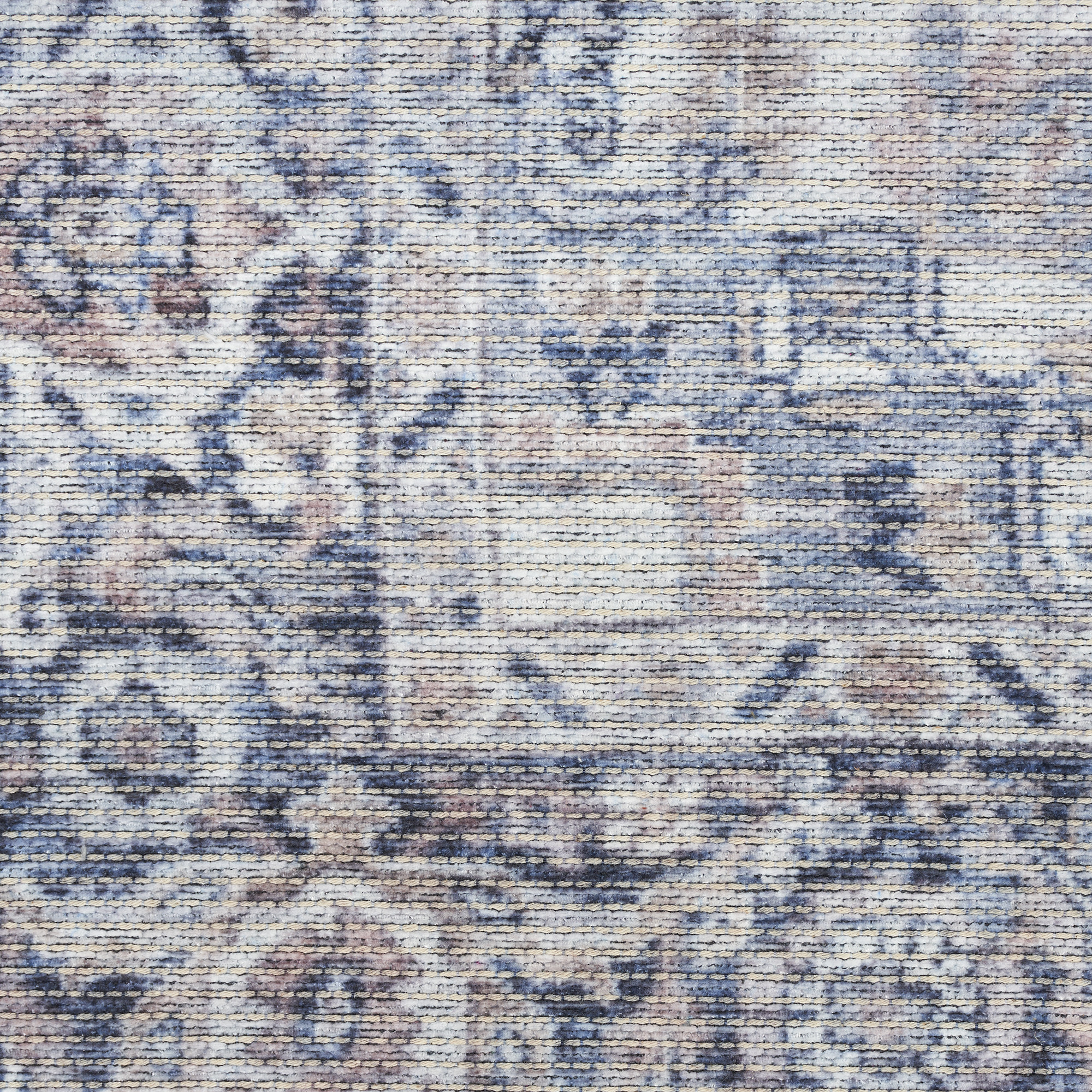 Nourison New Concept Washables 5'3" x 7'3" Ivory Navy Vintage Indoor Rug
