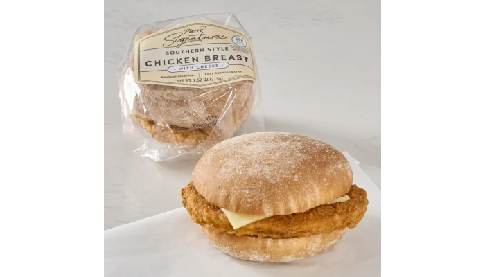 Pierre Signatures® Breaded Chicken And Cheese Sandwich_image_1