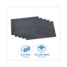 Boardwalk,  LLDPE Liner, 45 gal Capacity, 40 in Wide, 46 in High, 1.1 Mils Thick, Gray