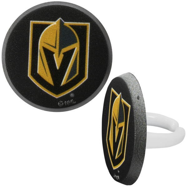 NHL® Team Puck Cupcake Rings