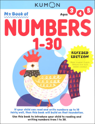 Kumon My Book of Numbers 1-30