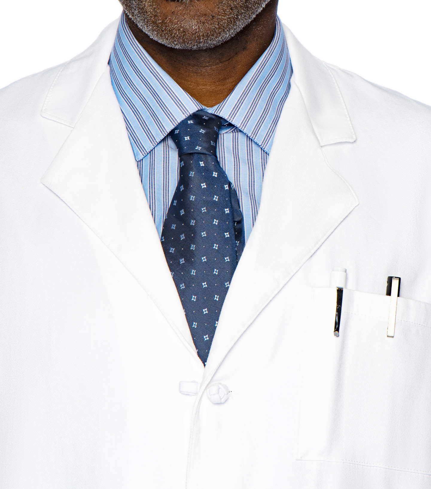 Landau Men's 3Pocket FullLength Lab Coat (3138) Landau Scrubs