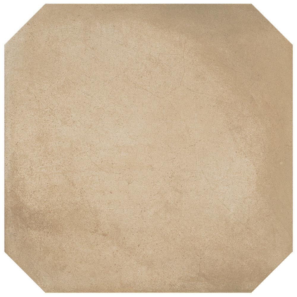 Laverton Octagon Beige 7-7/8 in. x 7-7/8 in. Porcelain Floor and Wall Tile