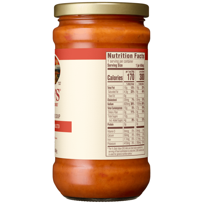 Creamy Tomato Soup, 16 oz - Right Image