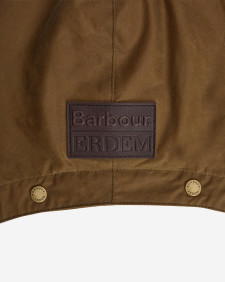 Barbour x ERDEM Datura Waxed Hood Sand/Dress Black Floral