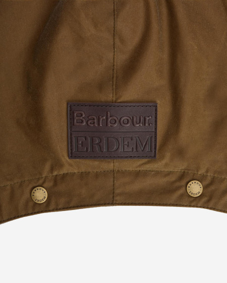 Barbour x ERDEM Datura Waxed Hood