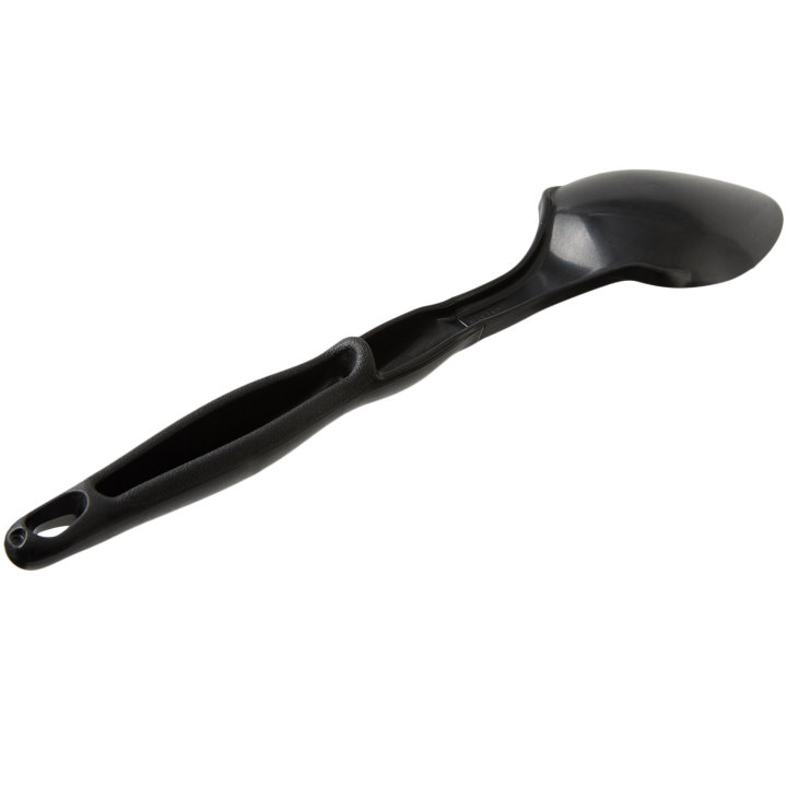 13.25-inch solid nylon spoon in black