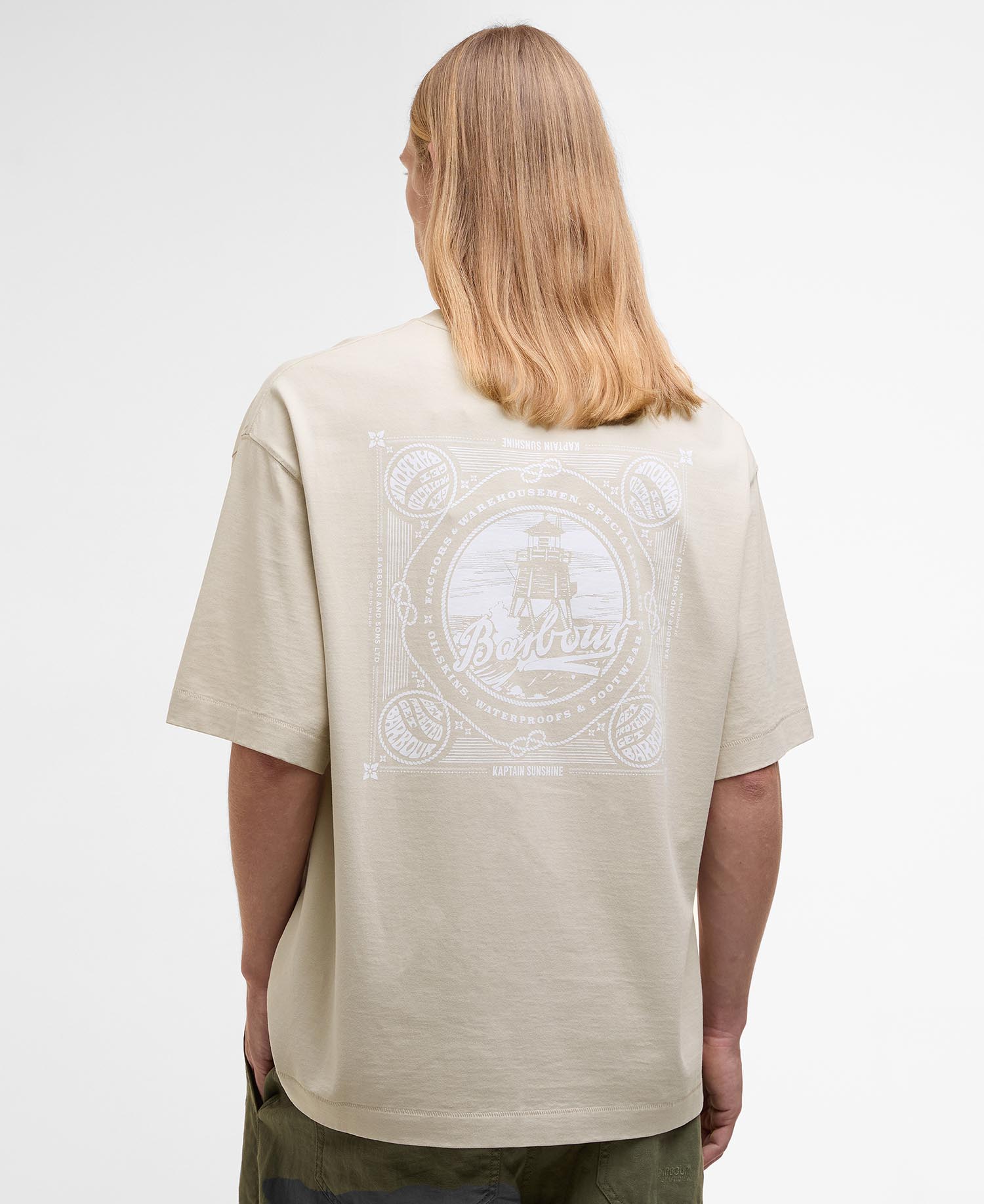 Barbour x Kaptain Sunshine Short-Sleeved T-Shirt image number 2