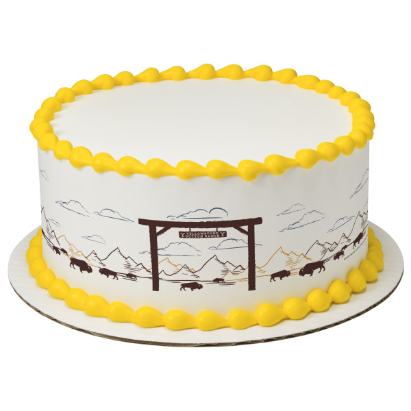 Yellowstone PhotoCake® Edible Image® Strips