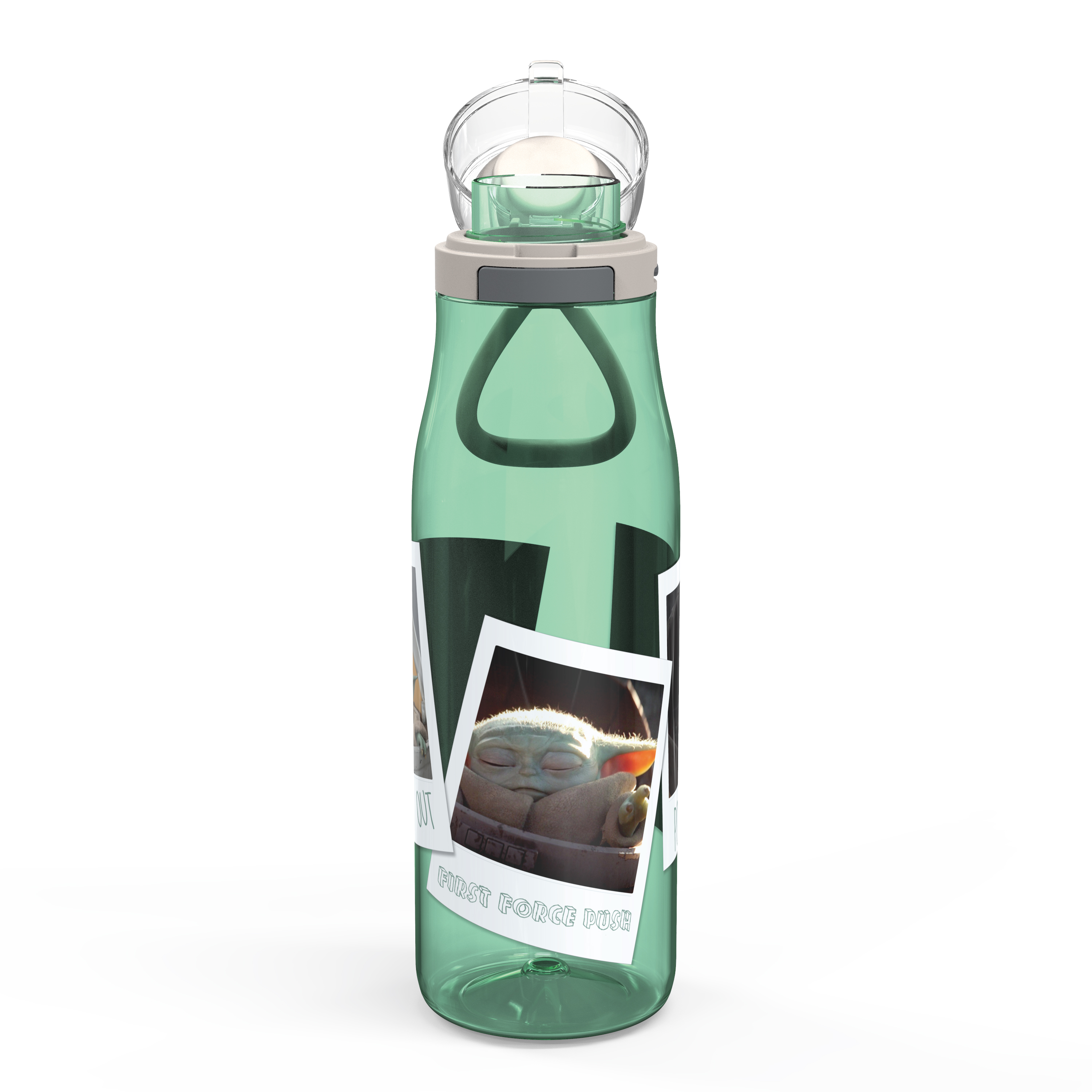 Star Wars: The Mandalorian 25 ounce Water Bottle, The Child, 3-piece set slideshow image 3