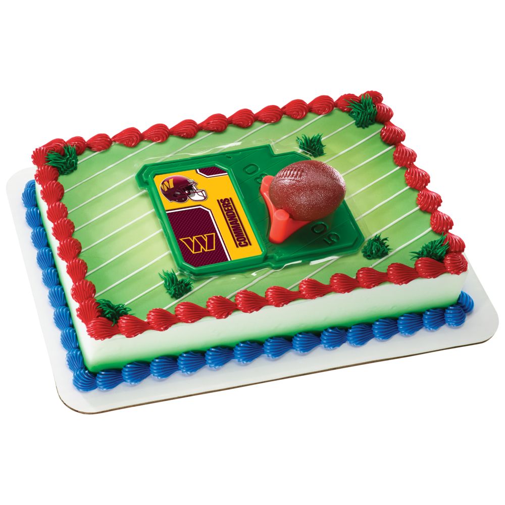 Image Cake NFL Washington Commanders Football & Tee