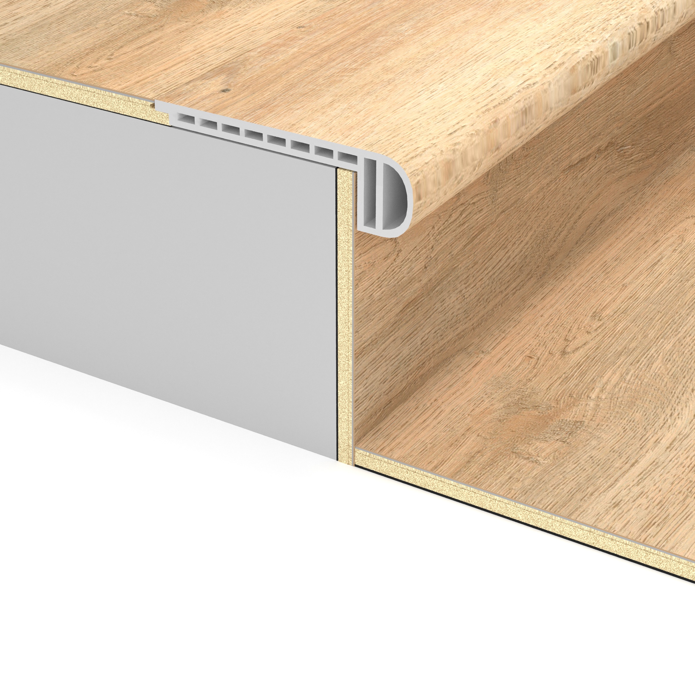 Weathered Reef Longboards Icons Stair Nosing Flush view 2